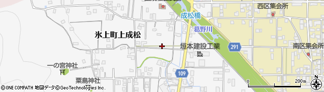 兵庫県丹波市氷上町上成松259周辺の地図