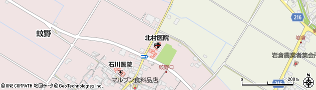 滋賀県愛知郡愛荘町蚊野1732周辺の地図