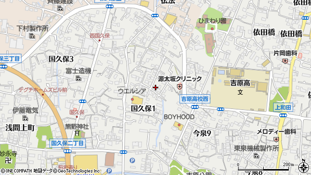 〒417-0071 静岡県富士市国久保の地図