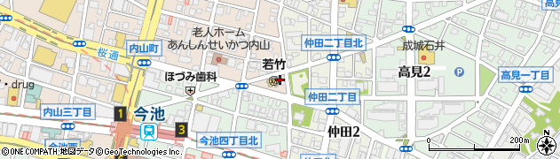 大昌寺周辺の地図