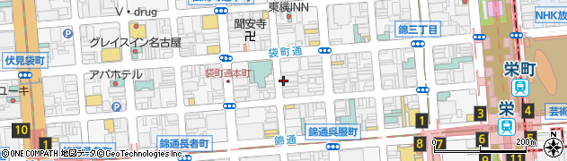 愛知県名古屋市中区錦3丁目12-30周辺の地図