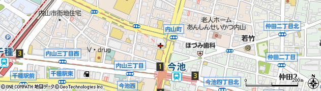 メガネスーパー名古屋今池店周辺の地図