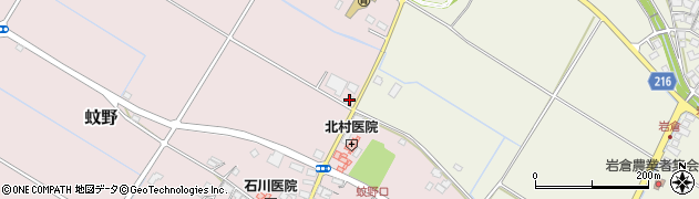滋賀県愛知郡愛荘町蚊野2620周辺の地図