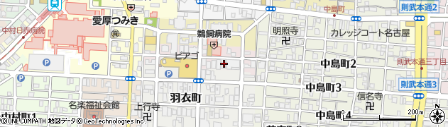 愛知県名古屋市中村区寿町6周辺の地図