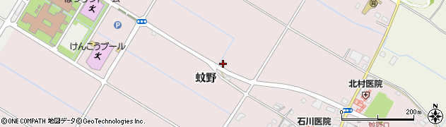 滋賀県愛知郡愛荘町蚊野2689周辺の地図