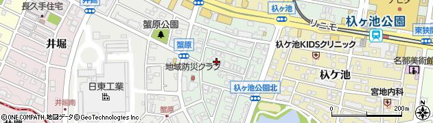 愛知県長久手市根の神周辺の地図