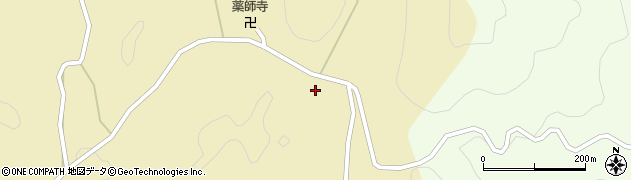 京都府京都市右京区京北宇野町（ヱボシ）周辺の地図