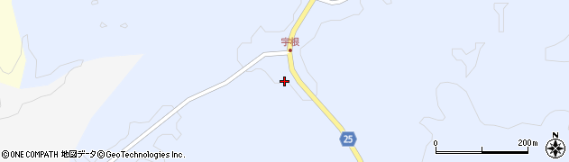 島根県奥出雲町（仁多郡）三成（宇根）周辺の地図
