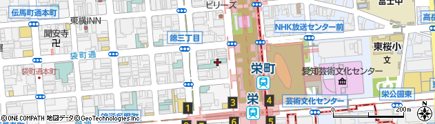 杵屋 名古屋セントラルパーク店周辺の地図