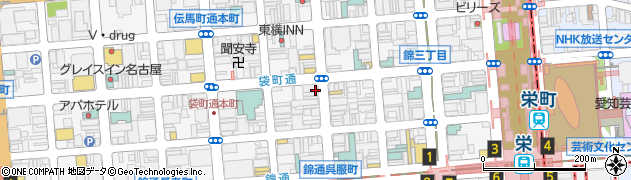 愛知県名古屋市中区錦3丁目12-11周辺の地図