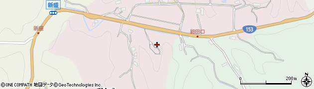 愛知県豊田市大井町（ミコガ入）周辺の地図