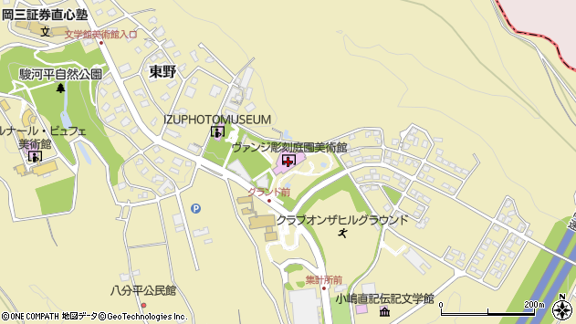 〒411-0931 静岡県駿東郡長泉町東野の地図
