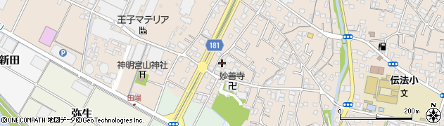 静岡県富士市伝法1534周辺の地図