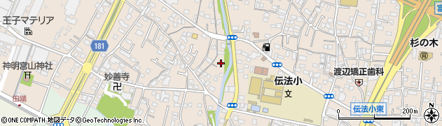 静岡県富士市伝法1561周辺の地図