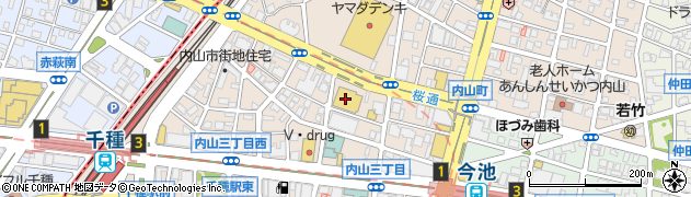 日清食品株式会社　中部支店周辺の地図