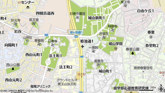 〒464-0055 愛知県名古屋市千種区姫池通の地図