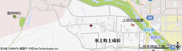 兵庫県丹波市氷上町上成松301周辺の地図