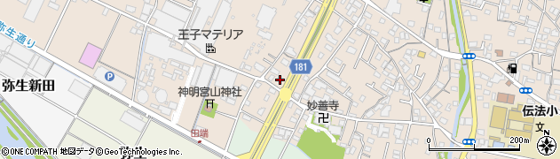 静岡県富士市伝法1119周辺の地図