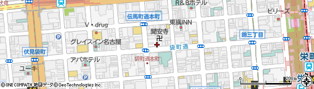 愛知県名古屋市中区錦3丁目10-25周辺の地図
