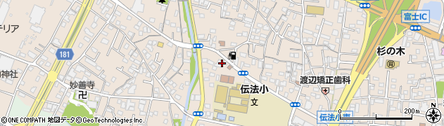 静岡県富士市伝法2734周辺の地図