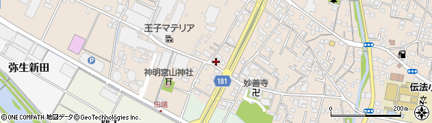 静岡県富士市伝法1118周辺の地図