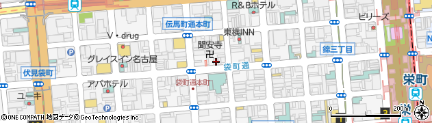 愛知県名古屋市中区錦3丁目10-21周辺の地図