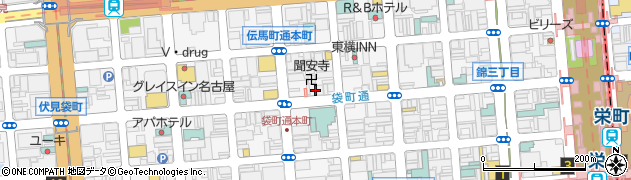 愛知県名古屋市中区錦3丁目10-23周辺の地図