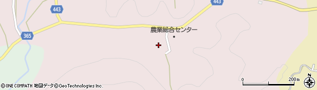 京都府京都市右京区京北熊田町（廣野）周辺の地図