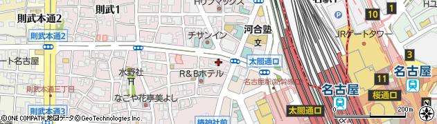 名古屋市中村消防署椿出張所周辺の地図
