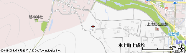 兵庫県丹波市氷上町上成松313周辺の地図