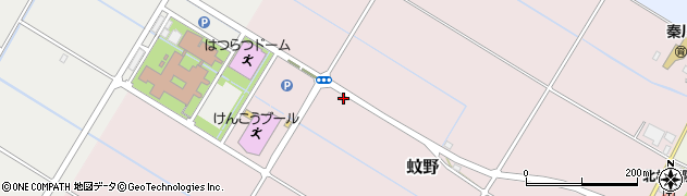 滋賀県愛知郡愛荘町蚊野2742周辺の地図