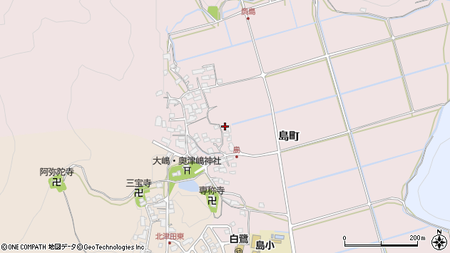 〒523-0804 滋賀県近江八幡市島町の地図