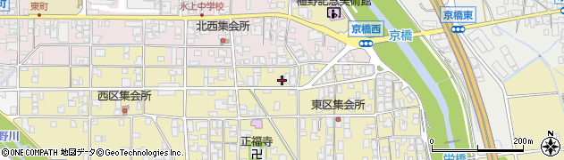 兵庫県丹波市氷上町西中35周辺の地図