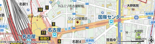 エイチ・エス証券株式会社　名古屋支店周辺の地図