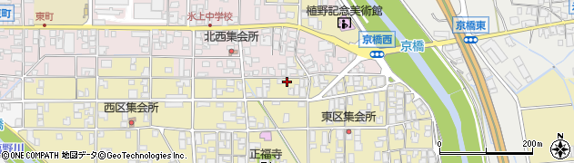 兵庫県丹波市氷上町西中115周辺の地図