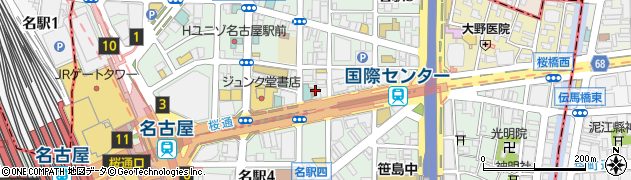 株式会社スリムビューティハウス名古屋駅前店周辺の地図