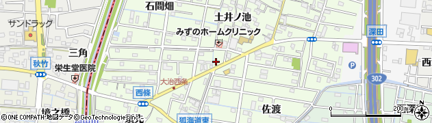 山崎クリーニング店周辺の地図