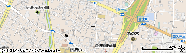 静岡県富士市伝法2545周辺の地図