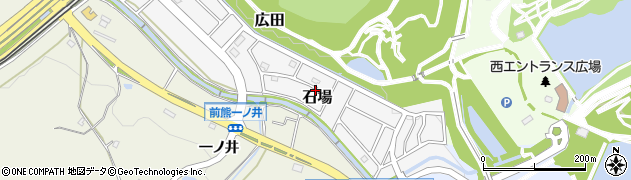 愛知県長久手市石場周辺の地図