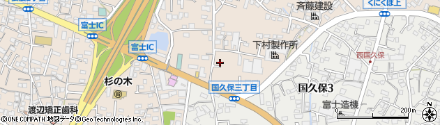 静岡県富士市伝法2368周辺の地図