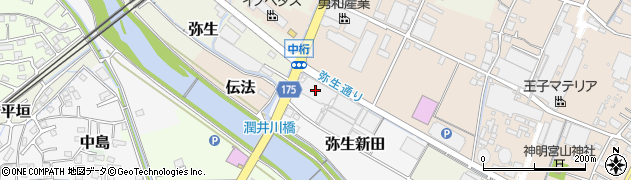 高野製紙工業株式会社　本社周辺の地図