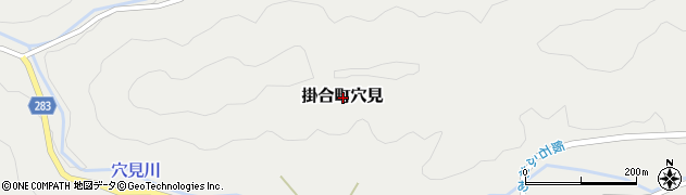 島根県雲南市掛合町穴見周辺の地図