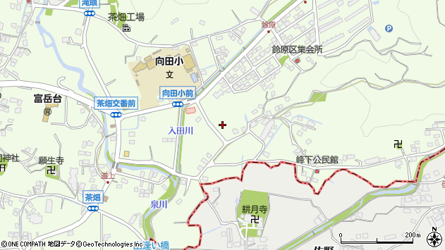 〒410-1121 静岡県裾野市茶畑の地図