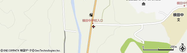 ファミリーマート奥出雲横田店周辺の地図