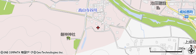 柿柴東公民館周辺の地図