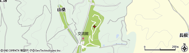 愛知県豊田市西中山町（長根）周辺の地図
