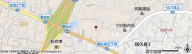 静岡県富士市伝法2388周辺の地図