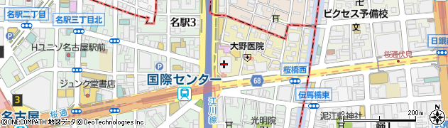 株式会社第一ビルディング　名古屋事業所周辺の地図