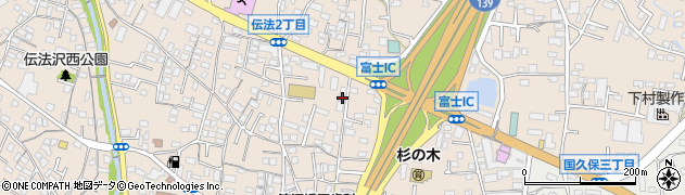 静岡県富士市伝法2529周辺の地図