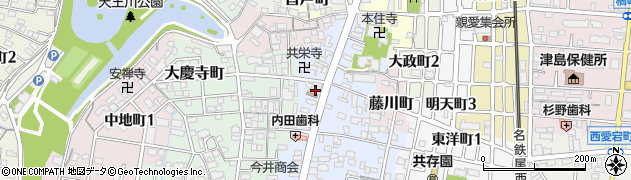 福島屋周辺の地図